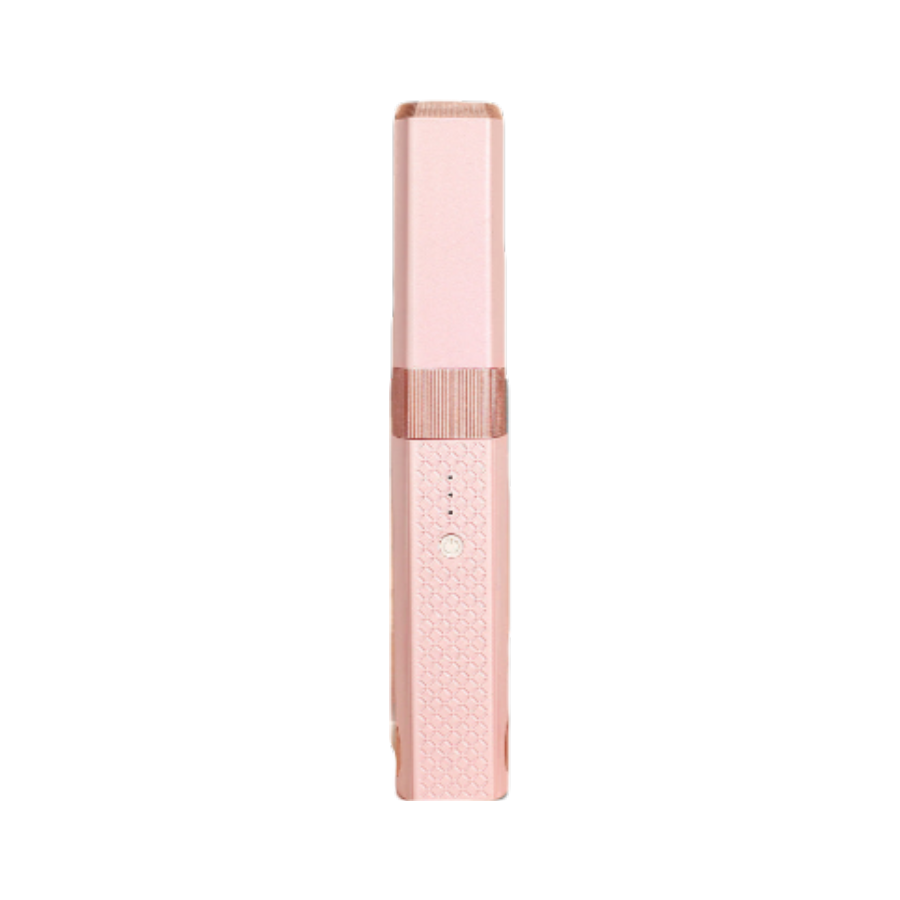 Plancha de Estilizado Compacto — OVALUR, rosa, vista 1