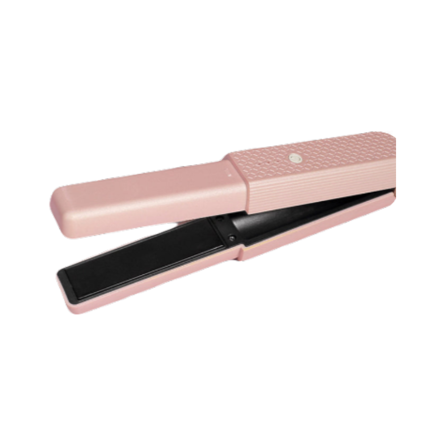 Plancha de Estilizado Compacto — OVALUR, rosa, vista 3