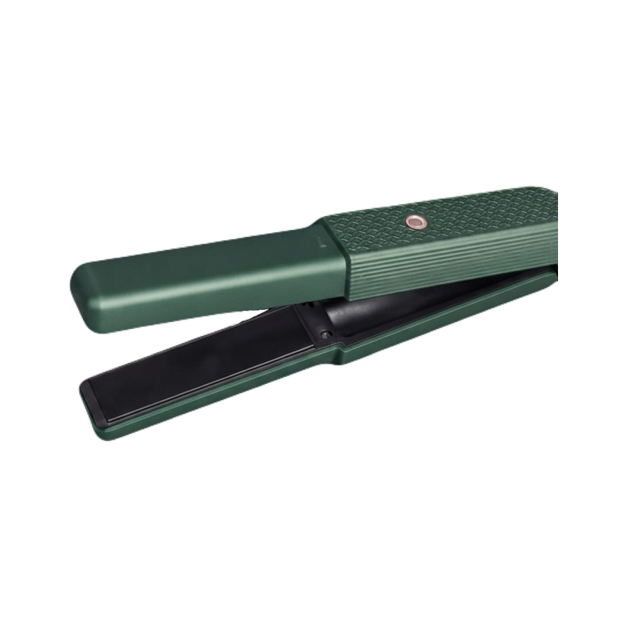 Plancha de Estilizado Compacto — OVALUR, verde, vista 3