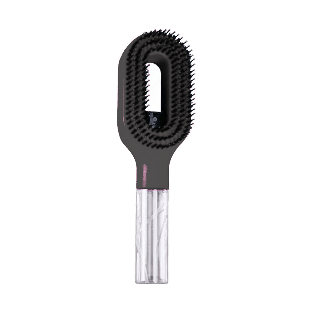 Cepillo pulverizador 2 en 1 en color negro — OVALUR
