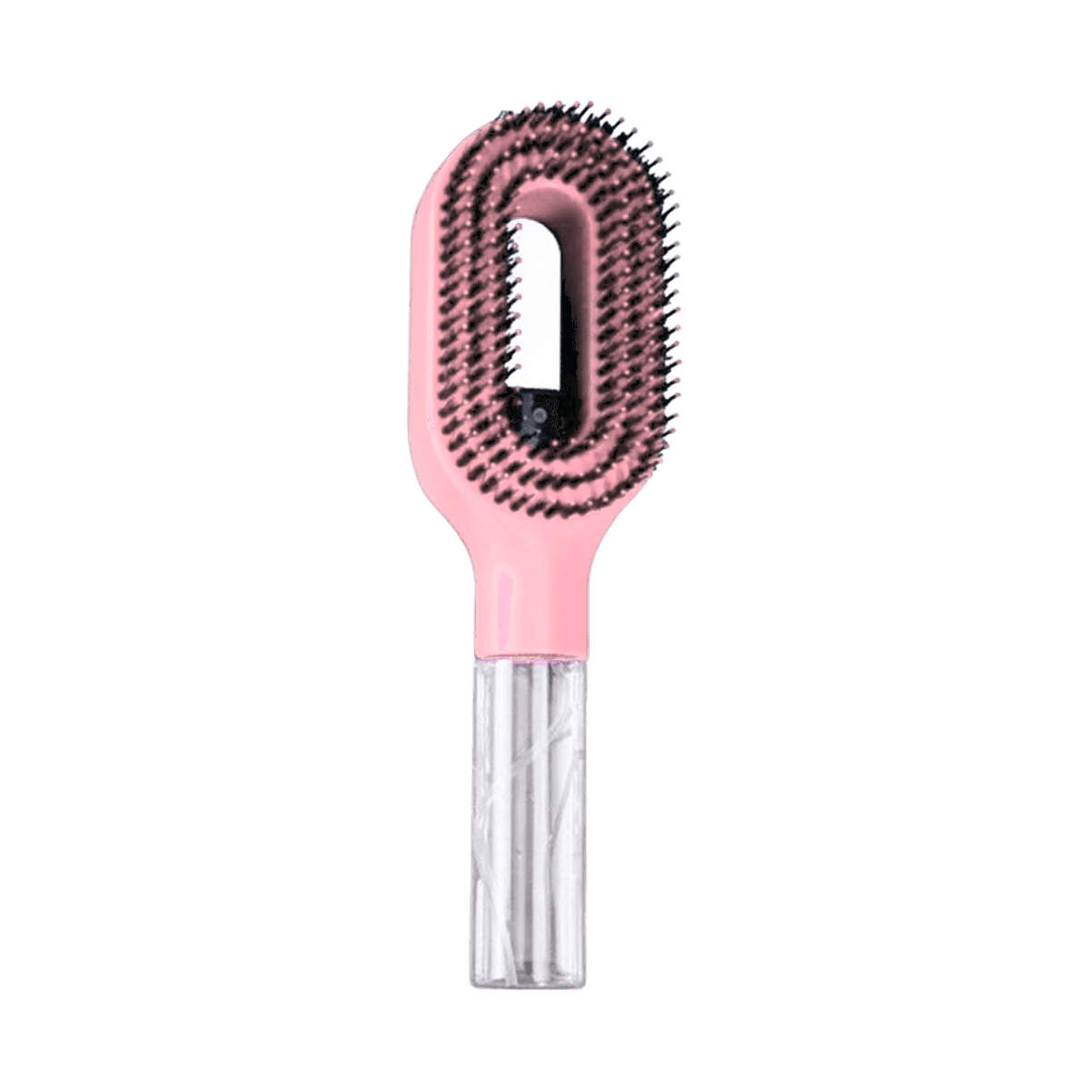 Cepillo pulverizador 2 en 1 en color rosa — OVALUR